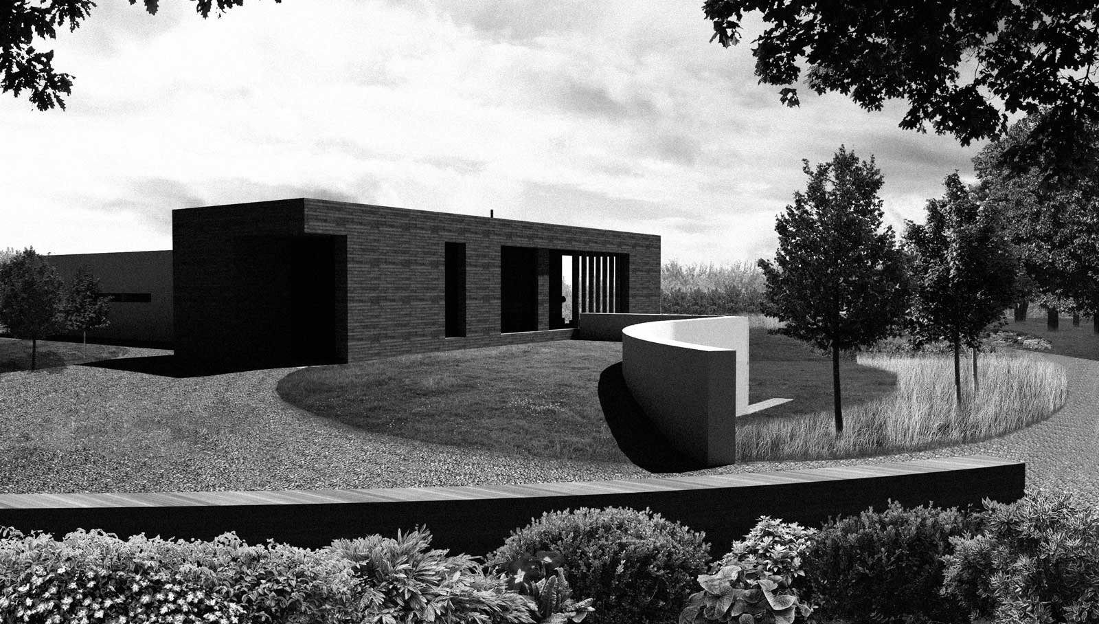 Hitchambury paragraph 79 house seen from the north west