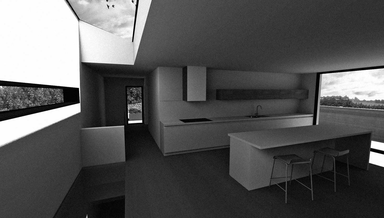Hitchambury paragraph 79 house internal view of kitchen
